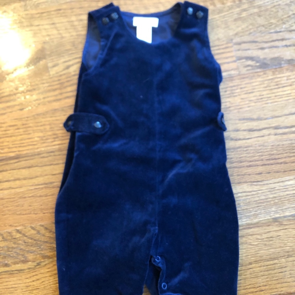 Baby boy Ralph Lauren Blue Suede Jumper!